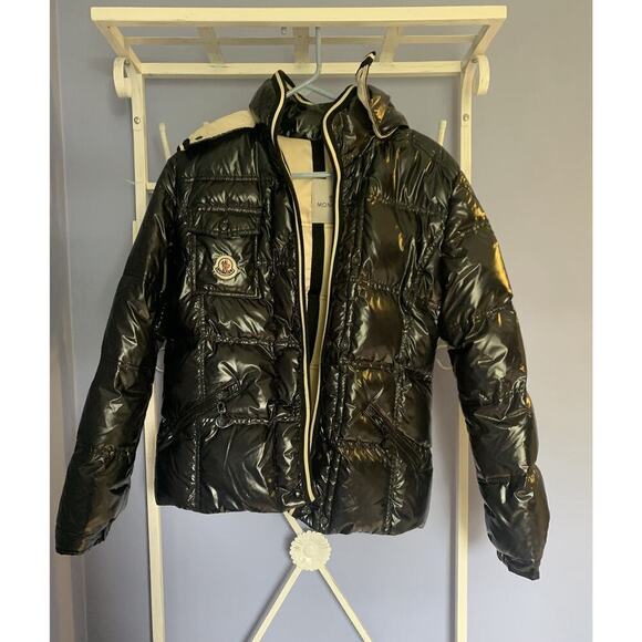 Moncler puffer down black jacket unisex luxury old money 2 - Picture 1 of 14